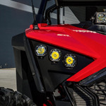 Baja Designs S1 Triple LED Headlight Kit for Polaris RZR Pro R|Pro R 4 - 447156
