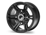 Super ATV | Bandit Wheels H Series - Black - BAN-15/7-4/110-HBLK