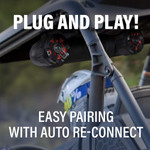 Boss Audio Systems 4" Bluetooth ATV Sound System With RGB Illumination Boss Audio Systems 4" Bluetooth ATV Sound System With RGB Illumination