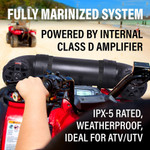 Boss Audio Systems 4" Bluetooth ATV Sound System With RGB Illumination Boss Audio Systems 4" Bluetooth ATV Sound System With RGB Illumination