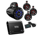 Boss Audio System Universal Bluetooth Remote Controlled RGB Audio Kit - 568148