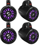 Boss Audio System Universal Bluetooth Remote Controlled RGB Audio Kit