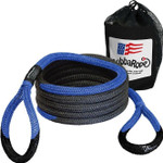 Bubba Rope Off-Road Sidewinder Extreme UTV/SxS Kinetic Recovery Rope - Blue|Green - 740-6653BL
