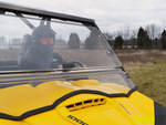 Super ATV 2011+ Can-am Commander Scratch Resistant Flip Windshield