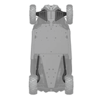 Genuine Can-am|2017+ Can-am Maverick X3|X3 MAX|HMWPE Front A-Arm And Trailing Arm Protector - 715002905