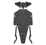 Genuine Can-am|2017+ Can-am Maverick X3|X3 MAX|HMWPE Front Skid Plate Genuine Can-am|2017+ Can-am Maverick X3|X3 MAX|HMWPE Front Skid Plate