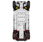 Genuine 2015-2020 Can-am Commander Trailing Arm Protectors - 715000661