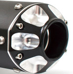 Contrast Cut Muffler Tip for Trinity Racing Stage 5 Exhaust w/ 2" Baffling - TR-AP108B-HT