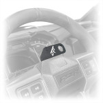 DRT Motorsports - Polaris Steering Wheel Single Push-To-Talk Plate DRT Motorsports - Polaris Steering Wheel Single Push-To-Talk Plate