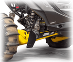 DRT|2024+ Can-am Maverick R|Billet Rear Aluminum Rock Guards Kit DRT|2024+ Can-am Maverick R|Billet Rear Aluminum Rock Guards Kit