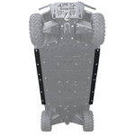 Factory UTV 2018-2023 Polaris Ranger 1000 Crew | XP 1000 Crew UHMW Rock Sliders - Ran1kcrwsldr-38