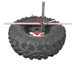 Factory UTV|Polaris RZR Turbo R 4 Dual Clamp Spare Tire Mount