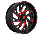 Fuel D642 Kompressor UTV Wheel | 18" | 20" - Gloss Black Red Tinted Clear - Fuel-KMP