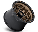 Fuel D785 Unit UTV Wheel | 15" - Bronze w/ Matte Black Ring
