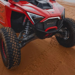 HCR Racing Race Series high-clearance suspension kit with front A-arms and rear trailing arms for Polaris RZR Pro R.