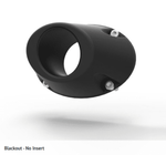 HMF Euro - Horizontal End Cap - Polished | Black | Blackout