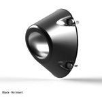 HMF Euro - Vertical End Cap - Polished | Black | Blackout