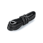 HMF 50 ft synthetic winch rope with protective sleeve for UTV and ATV, available in multiple colors