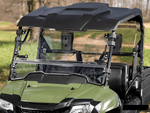 Super ATV|2014+ Honda Pioneer 700|700 4|Scratch Resistant Flip Windshield - Poly