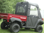 3 Star|2009-2023 Kawasaki Mule 4000|4010|Soft Door & Rear Window Combo - bush-KAW401-DRW