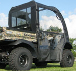 Kawasaki Mule 600 | 610 Soft Doors Rear Window Combo