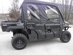 3 Star|2016-2023 Kawasaki Mule Pro FXT|DXT|Full Cab Enclosure for Hard Windshield - (Half Doors) 3 Star|2016-2023 Kawasaki Mule Pro FXT|DXT|Full Cab Enclosure for Hard Windshield - (Half Doors)