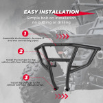 CFMoto ZForce 950 Sport / HO Sport / HO Rear Bumper