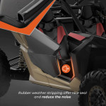 Can-Am Maverick X3 Front Lower Doors W/ Metal Frame