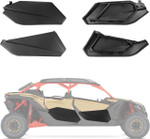 Can-Am Maverick X3 Max 4pc Lower Door Panels W/ Metal Frame - FTVDI012