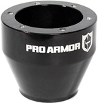 Pro Armor 6-Bolt Steering Wheel Hub - Black | Polished Pro Armor 6-Bolt Steering Wheel Hub - Black | Polished