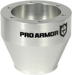 Pro Armor 6-Bolt Steering Wheel Hub - Black | Polished Pro Armor 6-Bolt Steering Wheel Hub - Black | Polished