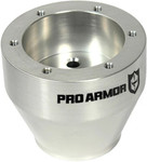 Pro Armor 6-Bolt Steering Wheel Hub - Black | Polished Pro Armor 6-Bolt Steering Wheel Hub - Black | Polished