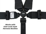 PRP Adjustable 5-Point Crotch Belt - Latch & Link|Cam-Lock Buckles