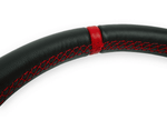 PRP | Comp-R Leather Steering Wheel | Black | Red | Blue