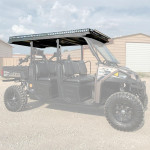 Ranch Armor|2014+ Polaris Ranger 1000 Crew|Ultra Extended UTV Top - Overhangs Over Rear Bed