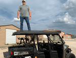 Ranch Armor|2014+ Polaris Ranger 1000 Crew|Ultra Extended UTV Top - Overhangs Over Rear Bed