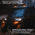 Ravek|2024 CFMoto UForce 600|1000|Apex Lights - White or Amber Ravek|2024 CFMoto UForce 600|1000|Apex Lights - White or Amber