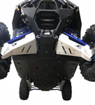 Ricochet Polaris RZR XP PRO 10-Piece Complete Aluminum or UHMW Skid Plate Set