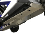 Ricochet Polaris RZR XP PRO 6-Piece Aluminum or UHMW Frame and Rock Slider Skid Plate Set