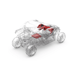 Rockford Fosgate Can-Am Maverick X3 Front Color Optix Audio Kit (PMX-2) (Stage 3) Rockford Fosgate Can-Am Maverick X3 Front Color Optix Audio Kit (PMX-2) (Stage 3)