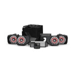 Rockford Fosgate Polaris Ranger Element Ready PMX-3 Audio System (Stage 6) - RNGR18-STG6