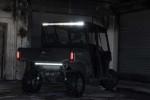 Rough Country Cab Mounted 50" Black Dual Row LED Light Bar for Can-Am Defender
