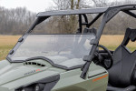 Rough Country Scratch Resistant Poly Half Windshield for Can-Am Commander 1000 / 1000 DPS