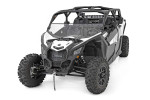 Rough Country Scratch Resistant Poly Half Windshield for Can-Am Maverick X3