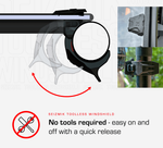 Seizmik | 2024+ Kawasaki Ridge | Toolless Front Windshield Seizmik | 2024+ Kawasaki Ridge | Toolless Front Windshield