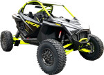 Spike Powersports Polaris Pro R Rear Vented Windshield Spike Powersports Polaris Pro R Rear Vented Windshield