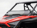 Spike Powersports Polaris RZR Pro XP / Turbo R Tinted Short Windshield W/ Tool-Less Rapid Release - 78-4650-T