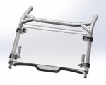 Spike Powersports Polaris RZR XP Turbo S Full Tilting Windshield Spike Powersports Polaris RZR XP Turbo S Full Tilting Windshield