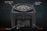 SSV Works Underseat 10" Subwoofer for 18-22 Polaris Ranger XP 1000 SSV Works Underseat 10" Subwoofer for 18-22 Polaris Ranger XP 1000