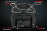 SSV|Polaris Ranger XP1000 Lighted 5-Speaker Audio System FOR RIDE COMMAND SSV|Polaris Ranger XP1000 Lighted 5-Speaker Audio System FOR RIDE COMMAND